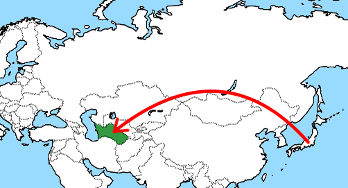 帰国しました ～ トルクメニスタン①: Çeyiz / チェイズ